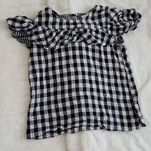 Black and White checkered Shirt
